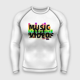 Мужской рашгард 3D с принтом Merch  DJ MUSICVIDEO в Белгороде,  |  | dj | djmusicvideo | music | music video | video