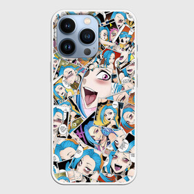 Чехол для iPhone 13 Pro с принтом Jinx Ahegao в Белгороде,  |  | ahegao | anime | league of legends | lol | manga | аниме | ахегао | коллаж | комикс | манга | паттерн