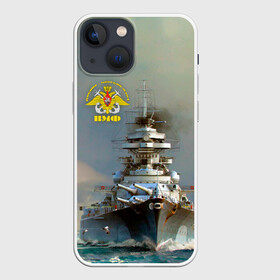 Чехол для iPhone 13 mini с принтом ВМФ Военно Морской Флот в Белгороде,  |  | army | армейка | армия | бф | вмс | вмф | военно морской флот | войска | герб | дкбф | знак | ксф | кчф | лого | мичман | море | морпех | морская пехота | морские силы | моряк | орел | подводник | россия | рф