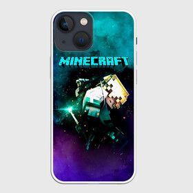 Чехол для iPhone 13 mini с принтом Стив в космосе   Майнкрафт в Белгороде,  |  | craft | mine | minecraft | steve | блоки | борец с монстрами | всемогущий | выживальщик | добывать | компьютерная игра | крафт | кубики | майн | майнкрафт | манкрафт | мастер | ремесло | скин | стив | строитель