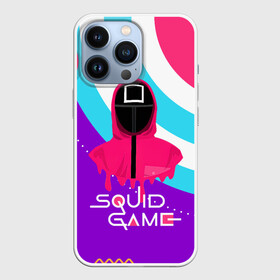 Чехол для iPhone 13 Pro с принтом Игра в кальмара сериал в Белгороде,  |  | among us | squid game | выживание | игра в кальмара | кальмар | корейский | корея | хван чжун хо | чо сан
