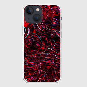 Чехол для iPhone 13 mini с принтом Просто подумай   just think в Белгороде,  |  | abstract glitch | liquid | абстракция | геометрия | глитч | глич | жидкость | ликвид | милитари | модные узоры жидкости | сознание | узоры