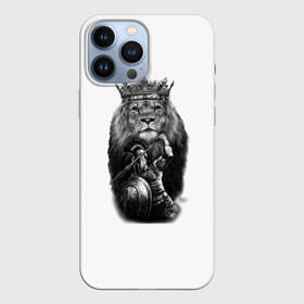 Чехол для iPhone 13 Pro Max с принтом Лев Король в Белгороде,  |  | animals | вмиреживотных | животные | животныймир | звери | зверь | король | лев | питомец | природа