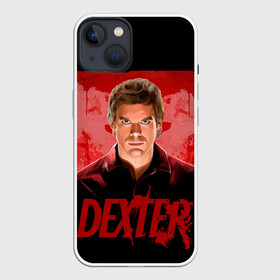 Чехол для iPhone 13 с принтом Dexter Декстер портрет постер в Белгороде,  |  | blood | dexter | dexter morgan | декстер | кровь | майами | мясник | постер | правосудие | судмедэксперт