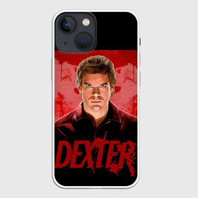 Чехол для iPhone 13 mini с принтом Dexter Декстер портрет постер в Белгороде,  |  | blood | dexter | dexter morgan | декстер | кровь | майами | мясник | постер | правосудие | судмедэксперт