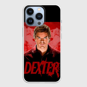 Чехол для iPhone 13 Pro с принтом Dexter Декстер портрет постер в Белгороде,  |  | blood | dexter | dexter morgan | декстер | кровь | майами | мясник | постер | правосудие | судмедэксперт