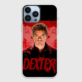 Чехол для iPhone 13 Pro Max с принтом Dexter Декстер портрет постер в Белгороде,  |  | blood | dexter | dexter morgan | декстер | кровь | майами | мясник | постер | правосудие | судмедэксперт