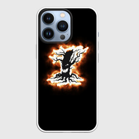 Чехол для iPhone 13 Pro с принтом пламенное дерево в Белгороде,  |  | ведьма | вечеринка | дерево | колдун | огонь | ужас | хэллоуин | шабаш