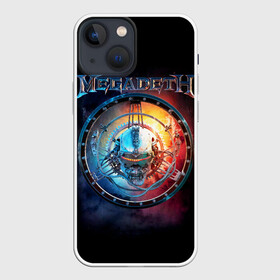 Чехол для iPhone 13 mini с принтом Megadeth, Super Collider в Белгороде,  |  | heavy metal | megadeth | metal | super collider | группы | метал | музыка | рок | трэшметал | хардрок | хевиметал