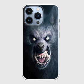 Чехол для iPhone 13 Pro с принтом ВОЛК ОБОРОТЕНЬ в Белгороде,  |  | animals | hunter | monster | wolf | волк | звери | зверь | клыки | монстр | оборотень | оскал | охотник | пасть | хищник | шерсть