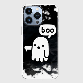 Чехол для iPhone 13 Pro с принтом ХЕЛЛУОИН ПРИВЕДЕНИЕ БУ   HALLOWEEN GHOST BOO в Белгороде,  |  | bats | bones | ghost | halloween | pumpkin | skull | кости | летучие мыши | приведение | призрак | скелет | тыква | хеллоуин | хоррор | хэллоуин