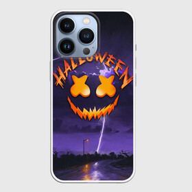 Чехол для iPhone 13 Pro с принтом ХЕЛЛОУИН НОЧЬ   HALLOWEEN NIGHT MARSHMELLO в Белгороде,  |  | bats | bones | ghost | halloween | marshmello | pumpkin | skull | кости | летучие мыши | маршмелло | приведение | призрак | скелет | тыква | хеллоуин | хоррор | хэллоуин