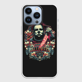 Чехол для iPhone 13 Pro с принтом Welcome to Halloween в Белгороде,  |  | Тематика изображения на принте: autumm | christsmas | face | from | ghost | halloween | killer | laurie | leather | michael | myers | mystic | retro | the | view | window | вид | из | кожаное | лицо | лори | майерс | майкл | мистика | окна | осень | призраки | ретро | рож