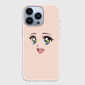 Чехол для iPhone 13 Pro с принтом милое аниме лицо в Белгороде,  |  | anime | аниме | лицо | смайлик | улыбка