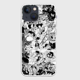 Чехол для iPhone 13 mini с принтом One Piece Манга страницы в Белгороде,  |  | anime | manga | one piece | аниме | большой куш | ван пис | манга | раскадровка | страницы