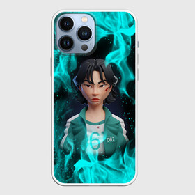 Чехол для iPhone 13 Pro Max с принтом Кан Сэ Бёк 3D ART | 067 в Белгороде,  |  | 067 | art | netflix | squid game | арт | игра | игра в кальмара | кан сэ бёк | нетфликс | сериал | чон хо ён