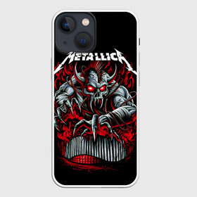 Чехол для iPhone 13 mini с принтом Metallica   Hardwired To Self Destruct в Белгороде,  |  | hardwired to selfdestruct | heavy metal | metal | metallica | группы | метал | металлика | музыка | рок | трэш метал | хви метал