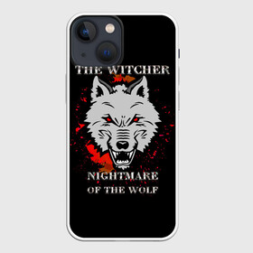 Чехол для iPhone 13 mini с принтом Ведьмак: Кошмар волка в Белгороде,  |  | Тематика изображения на принте: geralt | nightmare of the wolf | the witcher | vesemir | witcher | wolf | ведьмак | весемир | волк | геральт