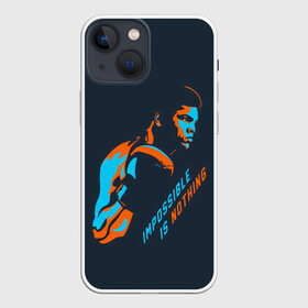 Чехол для iPhone 13 mini с принтом Нет невозможного в Белгороде,  |  | box | muhammad ali | sport | sports | sportsmen | бокс | легенда | мухаммад али | мухаммед али | спорт | спортсмен