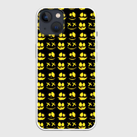 Чехол для iPhone 13 с принтом Прикольные смайлы Хэллоуин  Halloween в Белгороде,  |  | halloween | костюмы на хэллоун | праздник | хайп | хэллоуин