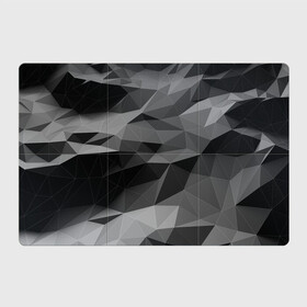 Магнитный плакат 3Х2 с принтом gray abstraction серая абстракция в Белгороде, Полимерный материал с магнитным слоем | 6 деталей размером 9*9 см | Тематика изображения на принте: 3d | gray | gray abstraction | абстракция | монохром | серый | фон | черно белый | черное белое | черный и белый