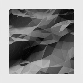 Магнит виниловый Квадрат с принтом gray abstraction серая абстракция в Белгороде, полимерный материал с магнитным слоем | размер 9*9 см, закругленные углы | Тематика изображения на принте: 3d | gray | gray abstraction | абстракция | монохром | серый | фон | черно белый | черное белое | черный и белый