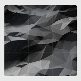 Магнитный плакат 3Х3 с принтом gray abstraction серая абстракция в Белгороде, Полимерный материал с магнитным слоем | 9 деталей размером 9*9 см | Тематика изображения на принте: 3d | gray | gray abstraction | абстракция | монохром | серый | фон | черно белый | черное белое | черный и белый