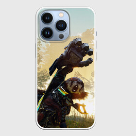 Чехол для iPhone 13 Pro с принтом Biomutant | Биомутант рука в Белгороде,  |  | biomutant | биомутант | животные | игра | кунгфу | мутант | экшен