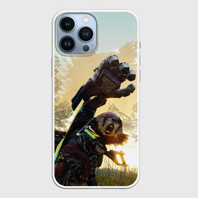 Чехол для iPhone 13 Pro Max с принтом Biomutant | Биомутант рука в Белгороде,  |  | Тематика изображения на принте: biomutant | биомутант | животные | игра | кунгфу | мутант | экшен