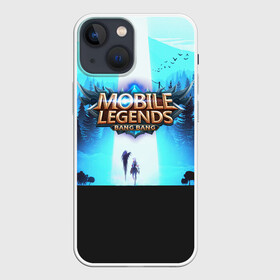 Чехол для iPhone 13 mini с принтом MOBILE LEGENDS BANG BANG   МОБА ЛЕГЕНДС в Белгороде,  |  | Тематика изображения на принте: 515 unite | bang bang | battle arena | moba | mobile legends | mobile legends bang bang | online battle arena | банг банг | моба | мобайл легенд | мобиле легендс