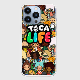 Чехол для iPhone 13 Pro с принтом TOCA BOCA WORLD (ВСЕ ПЕРСОНАЖИ в Белгороде,  |  | digital toys | gamer | games | helicopter taxi | pets | toca boca | toca hair salon | toca kitchen | toca life | toca life city | toca life worl | toca tea party | video games | игры