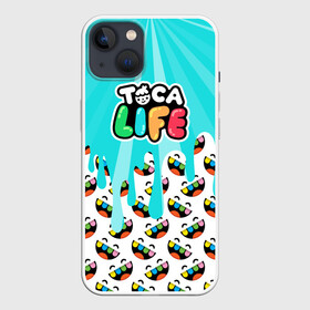 Чехол для iPhone 13 с принтом TOGA LIFE в Белгороде,  |  | game | toca life world | toga life | жизнь тоги | игра | тока | тока жизнь