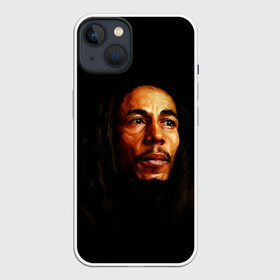 Чехол для iPhone 13 с принтом Bob Marley Art в Белгороде,  |  | bob marley | reggi | reggy | боб марли | исполнители | исполнитель | музыка | регги