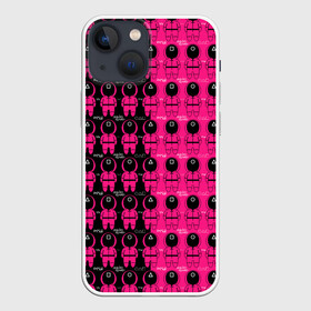 Чехол для iPhone 13 mini с принтом Squid Game (pattern) в Белгороде,  |  | netflix | ojingeo geim | squid | squid game | дорама | игра в кальмара | кальмар | ки хун | корея | нетфликс | сан ву | сериал