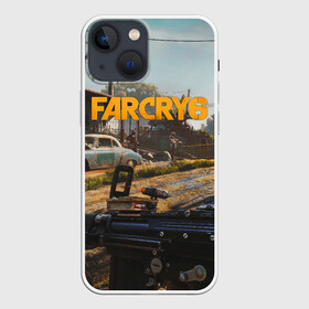 Чехол для iPhone 13 mini с принтом Far Cry 6 game art в Белгороде,  |  | Тематика изображения на принте: art | cry | dani | far | farcry | game | rojas | shooter | ubisoft | арт | дани | куба | рохас | фаркрай | яра