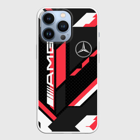 Чехол для iPhone 13 Pro с принтом MERCEDES BENZ AMG GEOMETRY STRIPES RED в Белгороде,  |  | amg | auto | brabus | carbon | mercedes | sport | авто | автомобиль | автомобильные | амг | брабус | бренд | карбон | марка | машины | мерседес | спорт