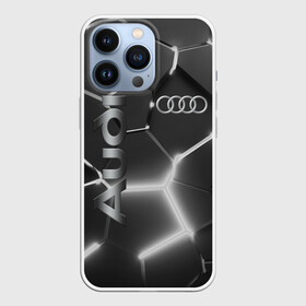 Чехол для iPhone 13 Pro с принтом AUDI GREY 3D ПЛИТЫ в Белгороде,  |  | audi | auto | rs | sport | авто | автомобиль | автомобильные | ауди | бренд | марка | машины | спорт