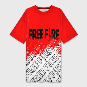 Платье-футболка 3D с принтом фри фаер  День Booyah, в Белгороде,  |  | Тематика изображения на принте: free fire | free fire battlegrounds | garena | garena free fire | гарена | игра | фри фаер | шутер