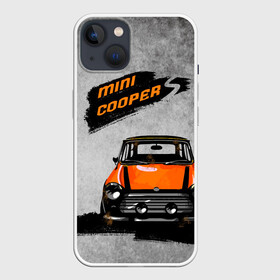 Чехол для iPhone 13 с принтом Maшина Mini в Белгороде,  |  | авто | грязь | лого | машина | мини