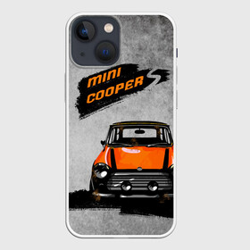 Чехол для iPhone 13 mini с принтом Maшина Mini в Белгороде,  |  | авто | грязь | лого | машина | мини