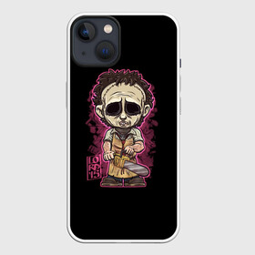 Чехол для iPhone 13 с принтом кожаное лицо в Белгороде,  |  | blood | chainsaw | evil | face | fear | halloween | human | hunter | leather | murderer | of | on | people | бензопила | зло | кожаное | кровь | лицо | людей | на | охотник | хэллоуин | человек