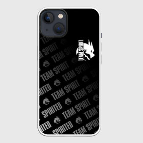 Чехол для iPhone 13 с принтом TEAM SPIRIT | TS | SPIRITED LOGO в Белгороде,  |  | collapse | cs go | cyber | cybersport | dota 2 | dragon | haertstone | miposhka | mira | russia | spirit | spirited | team spirit | torontotokyo | ts | yatoro | дракон | кибер | киберспорт | киберспортсмен | кс го | россия | спирит | спиритед | 