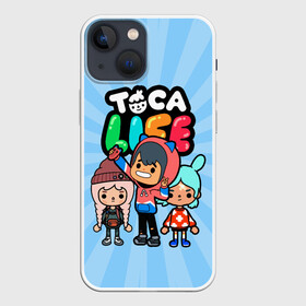 Чехол для iPhone 13 mini с принтом TOCA BOCA WORLD | ГЕРОИ ИГРЫ в Белгороде,  |  | digital toys | gamer | games | helicopter taxi | pets | toca boca | toca hair salon | toca kitchen | toca life | toca life city | toca life worl | toca tea party | video games | игры