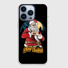 Чехол для iPhone 13 Pro с принтом Дед Мороз с Любовью в Белгороде,  |  | christmas | merry christmas | santa claus | дед мороз | ёлка | зима | мороз | новый год | подарок | праздник | рождество | с новым годом | санта клаус | снегурочка | снежинки