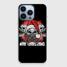 Чехол для iPhone 13 Pro с принтом Mary Christmas (черепа) в Белгороде,  |  | christmas | merry christmas | santa claus | дед мороз | ёлка | зима | мороз | новый год | подарок | праздник | рождество | с новым годом | санта клаус | снегурочка | снежинки