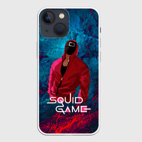 Чехол для iPhone 13 mini с принтом Сериал Squid game Игра в кальмара в Белгороде,  |  | squid game | выживание | игра в кальмара | кальмар | корейский | корея