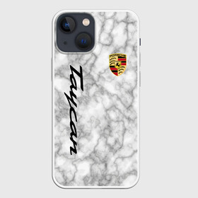 Чехол для iPhone 13 mini с принтом [Porsche Taycan] Как у Литвина в Белгороде,  |  | auto | porsche | taycan | авто | автомобиль | автомобильные | бренд | марка | порше | спорт | тайкан