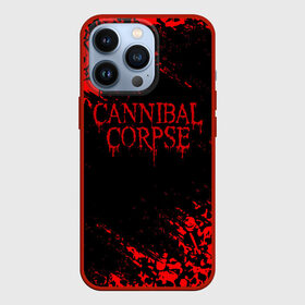 Чехол для iPhone 13 Pro с принтом CANNIBAL CORPSE КРАСНЫЕ ЧЕРЕПА в Белгороде,  |  | cannibal | cannibal corpse | corpse | death metal | deathgrind | алекс уэбстер | брутальный дэт метал | дэт метал | дэтграйнд | каннибал корпс | кеннибал корпс | кэннибал корпс | пол мазуркевич | роб барретт | труп каннибала