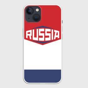Чехол для iPhone 13 с принтом Russia в Белгороде,  |  | background | russia | russian national team | россия | сборная россии | фон