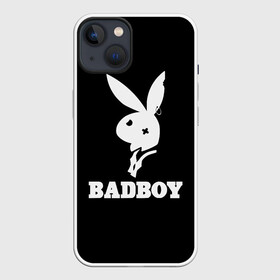 Чехол для iPhone 13 с принтом BAD BOY (секси) в Белгороде,  |  | bad boy | erotic | love | playboy | заяц | кролик | любовь | плейбой | прикол | смешной | страсть | ххх | шутка | юмор